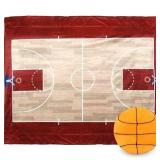 Interactive Throw & Pillow Gift Set (Basketball)
