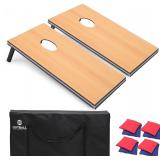 $100 Cornhole Set 4x2 and 3X2 Regulation Size Corn