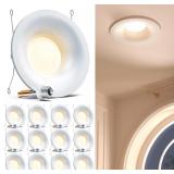 $50 Sunco 12 Pack 6 Inch Retrofit LED Recessed Lig