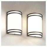 $70 ASD LED Outdoor Sconce Lights, Bronze 3000K 40