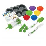 $10 Curious Chef 16-Piece Cupcake & Decorating Kit