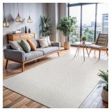 $130 CAMILSON Easy Jute Rug 6x9, Indoor Outdoor Of