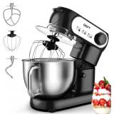 Stand Mixer-5.5-liter 6-Speed Kitchen Mixer with 6