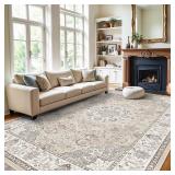$130 Washable Large 9x12 Area Rug - Living Room Or