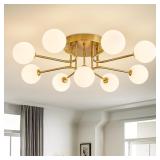 $200 Semi Flush Mount Ceiling Light Fixture,Modern