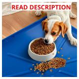 $56 Extra Large 30x32 Inch Pet Feeding Mat, Non-Sl