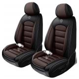 $129 Universal Seat Covers for Cars,2PCS Leather C
