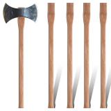 $65 Lasnten 4 Pack 36 Inch Double Bit Axe Handles,