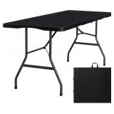 $86 Folding Table 6ft, Heavy Duty Portable Utility