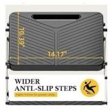 Urackify 2 Step Ladder, Portable Folding Ladder fo