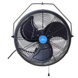 $117 18 in. 3 Speed Wall Mount Outdoor Waterproof