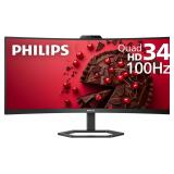 $370 Philips 34E1C5600HE 34' UltraWide QHD 21:9 Mo