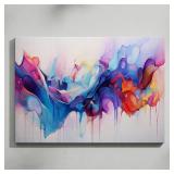 $20 ALMLZL Framed Canvas Wall Art Print Colorful A