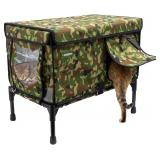 $44 Cat House, Medium Size for Feral Cats - Elevat