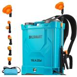 $80 Battery Powered Backpack Sprayer 4 Gallon, 120