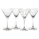 $49 Mikasa Cheers 10-Ounce Martini Glasses, Fun Et