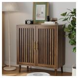 $135 Buffet Cabinet with Storage Walnut Sideboard