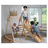 $293 Avenlur 4-in-1 Juniper Indoor Play Gym - Jung