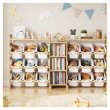 $130 SpaceAid Large Toy Storage Organizer with 6 S