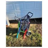 Wonder Wheeler Beach Cart w/ Accessories