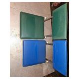 Pair Of Folding Bleacher Seats