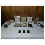 Silverplate And Metal Photo Frame Collection