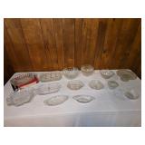 Pressed Crystal Serving Dish Collection