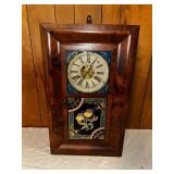 Charles Stratton Mahogany Wall Clock
