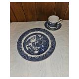 Churchill Willow Pattern Tea Service
