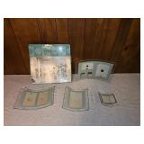 Curved Glass Photo Frame Set