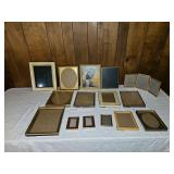 Golden Picture Frames & Shadow Boxes