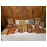 Light Stained Wooden Picture Frames