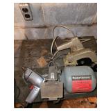 Master Mechanic Grinder, B&D Saw, Craftsman Drill