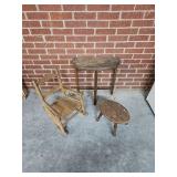 Child's Rocking Chair & Small Table Set