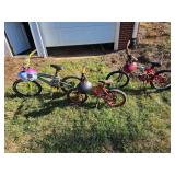 Children's Bicycles And Helmets