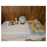 Vintage Globe & Other Collectibles