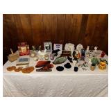 Shelf Ornaments Incl. Candles, Ceramics, Other