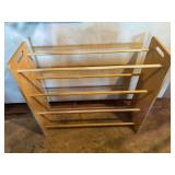 Wooden Quilt Rack