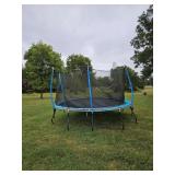 Sportspower Trampoline w/ Basketball Backboard