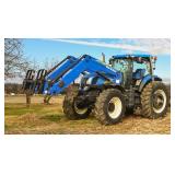New Holland T7040 w/ 860TL Loader w/ Bucket