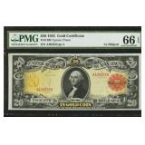 1905 $20 Gold Certificate 66 EPQ PMG