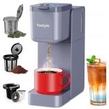 $46 Single Serve Coffee Maker for K Cup, Ground...