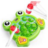 $30 YEEBAY Whack A Frog Game with 2 Hammers,...