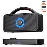 $99 5.8Ghz Wireless Speakers for TV, 30-hrs...