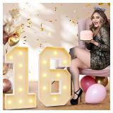 $44 imprsv 3FT 16th Birthday Decorations...