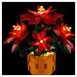 $22 LIGHTAILING Light for Lego-10370 Poinsettia...