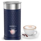 $38 SIMPLETASTE Milk Frother, 4-in-1 Electric...