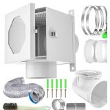 $49 Dryer Lint Trap, Indoor Dryer Vent Kit with...