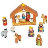 $30 Fun Express Mini Christmas Nativity Set...