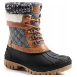 $70 ALEADER Womens Winter Snow Boots |...